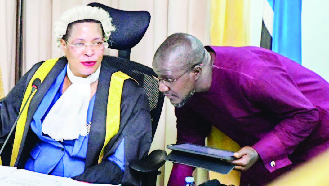 Asuman Basalirwa, (Bugiri munisipaali) ng’alina bye yeebuuza ku Among mu 2023.