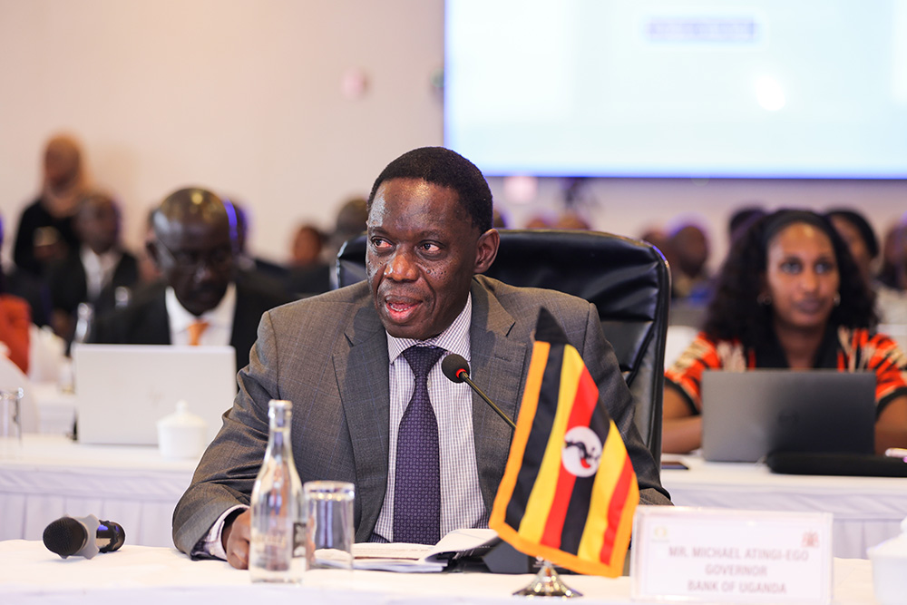 Bank of Uganda Governor Michael Atingi-Ego, the current EAC Monetary Affairs Committee (MAC) chairperson. (Photo by Ali Twaha)