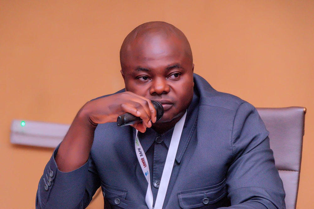 Oliver Agho Bamenju, second vice chair, Bureau of the African Regional Forum on Sustainable Development. (Courtesy)