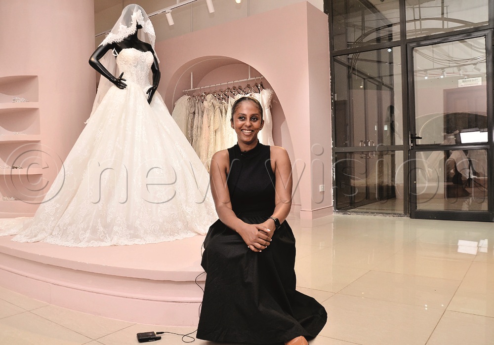 Hannah Teki at her shop on The Boulevard on Kampala Road