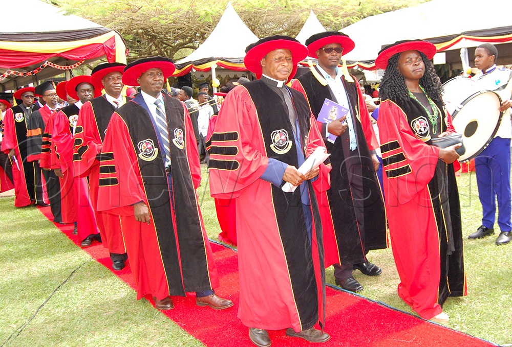 A spectacle of the academic procession. (Credit: Mathias Mazinga)