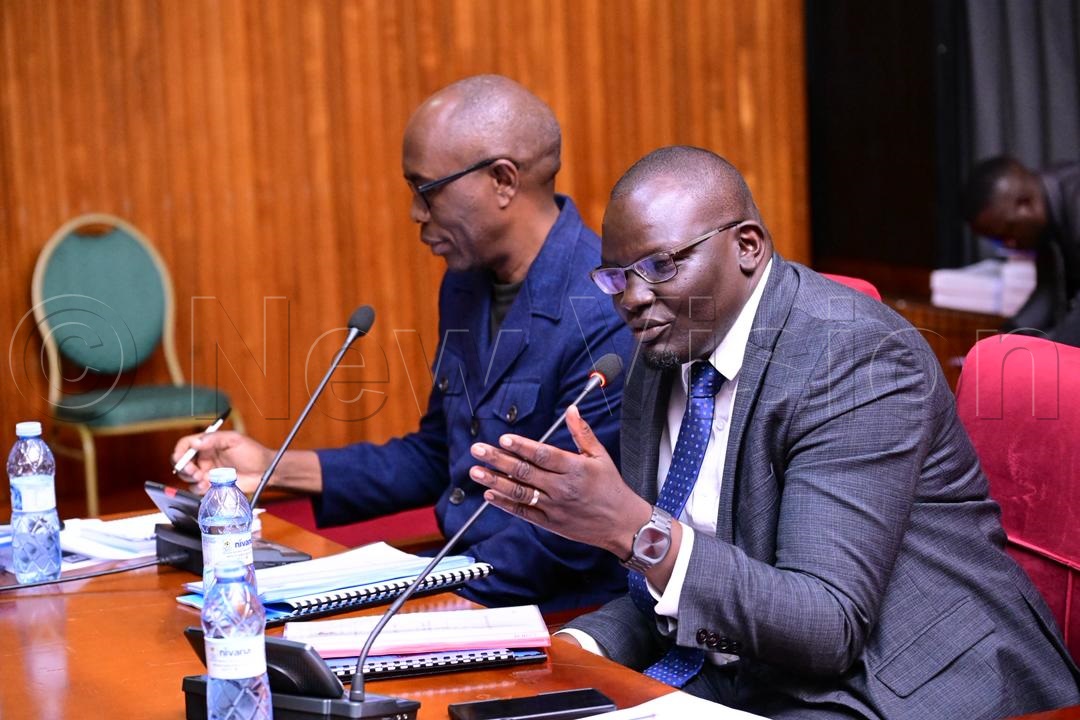 Deputy Parliamentary Committee on Health chairperson of the committee, Samuel Acuti Opio. (Credit: Miriam Namutebi)