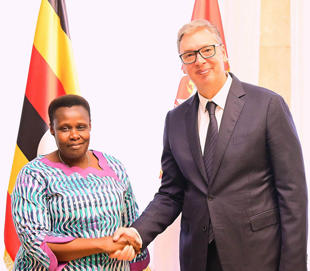 Alupo said Uganda was interested in strengthening the economic relationship with Serbia and called for the establishment of the Joint Permanent Commission to facilitate the expansion of trade and investment.