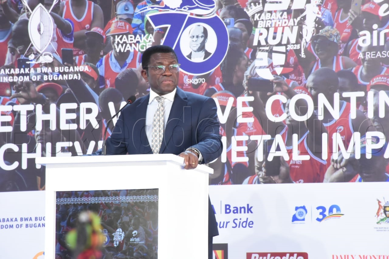 Katikkiro ng'ayogera