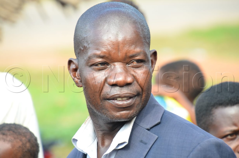 LC1 chairman, Fred Byabagahya. (Credit: Stuart Yiga)