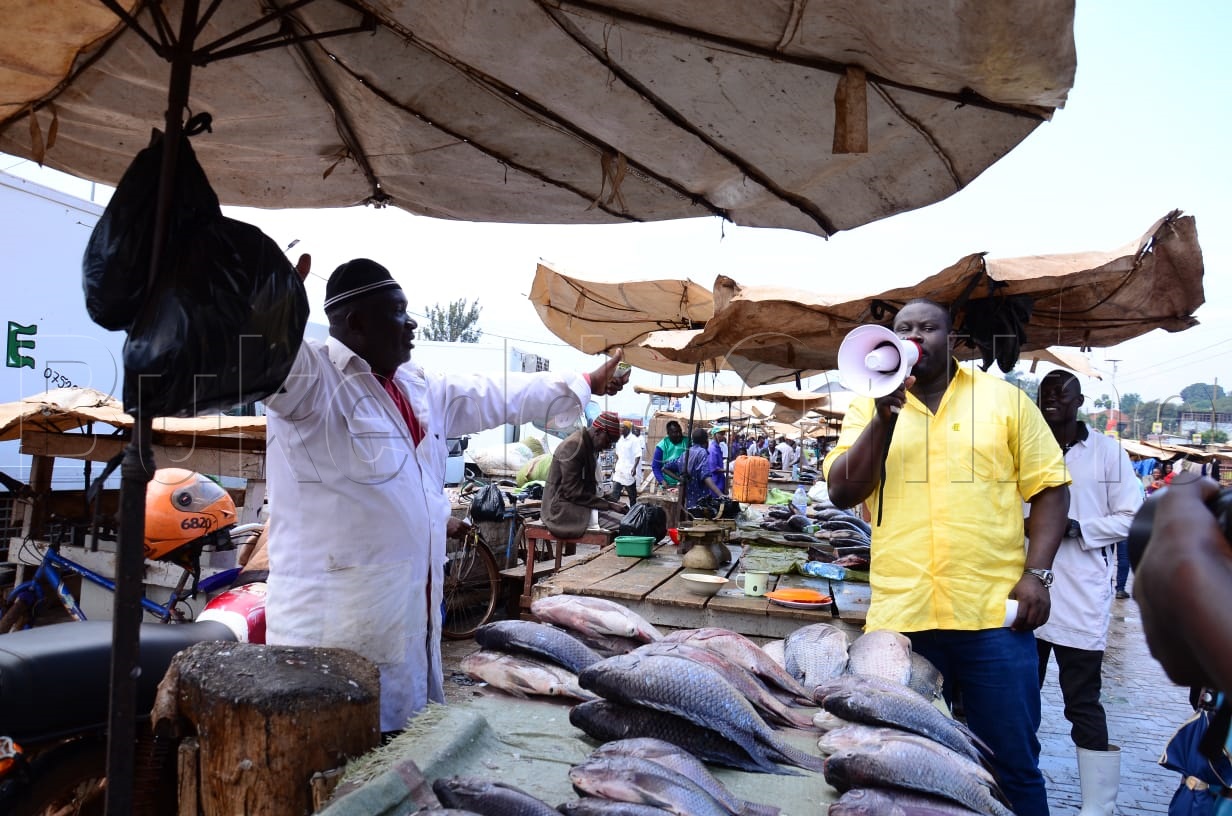 Majembera ng'atabbira abasuubuzi okwetegekera Pulezidenti Museveni e Busega