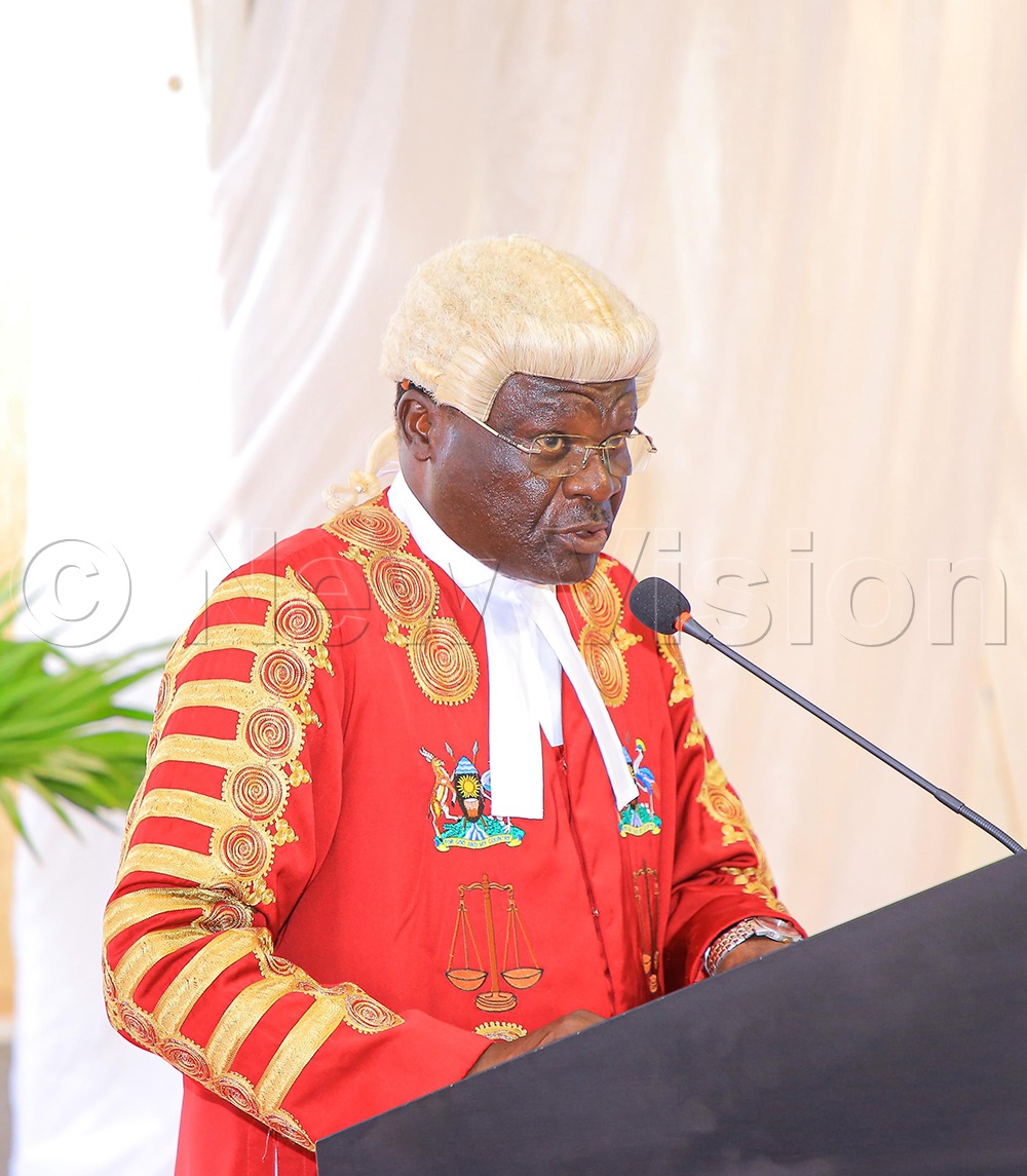 Chief Justice Alfonse Owiny-Dollo.