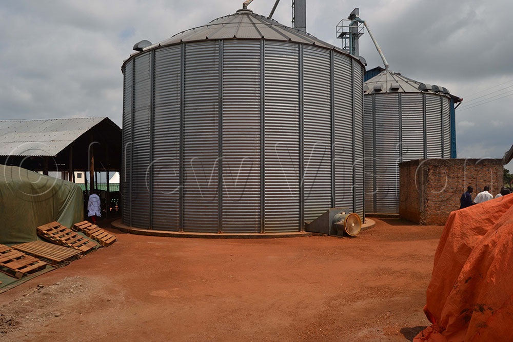 Some of the storage facilities at Masindi