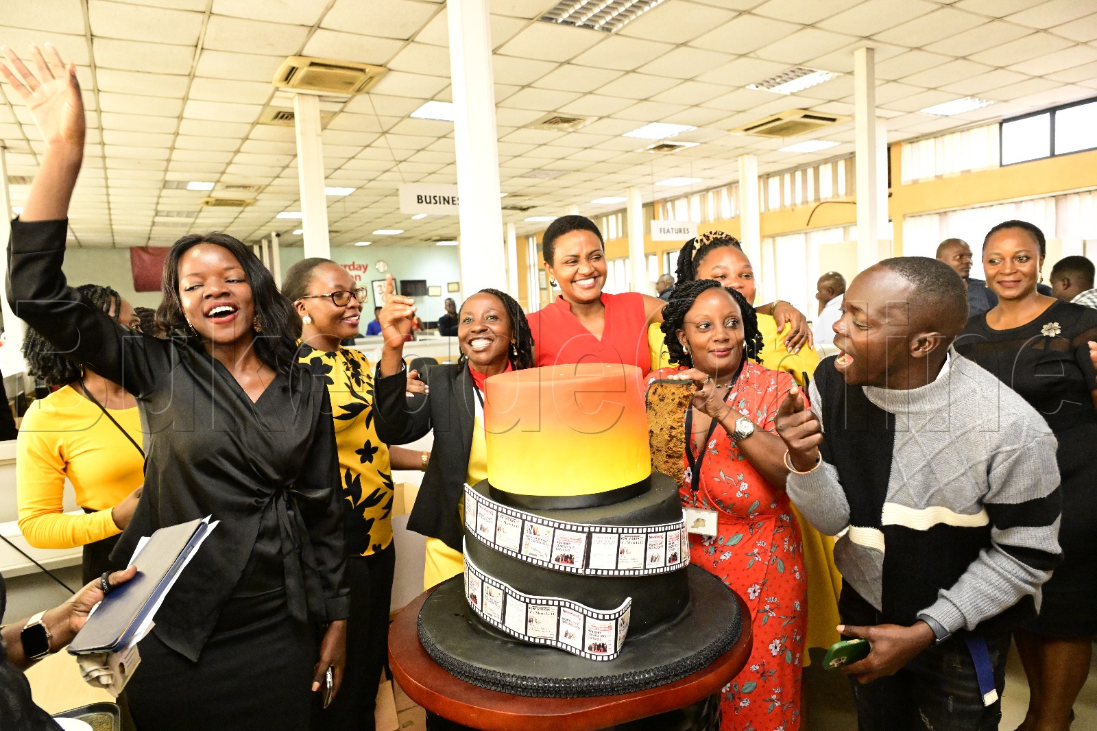 Essanyu ly'abakozi ba NV nga bajaguza emyaka 40