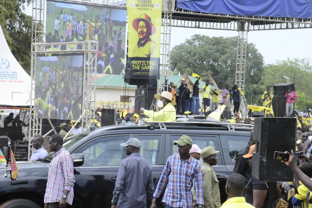 Abawagizi ba NRM mu district ye Obongi