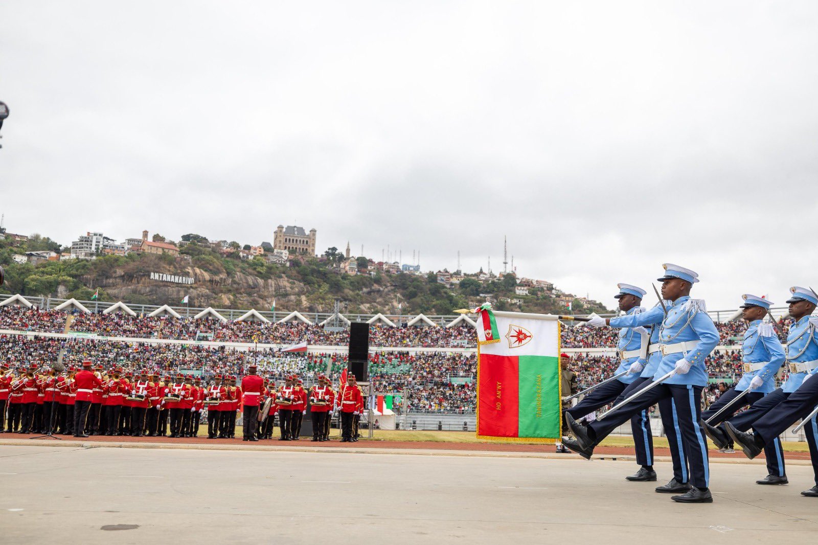 Madagascar Independence parade in Antananarivo on June 26th.