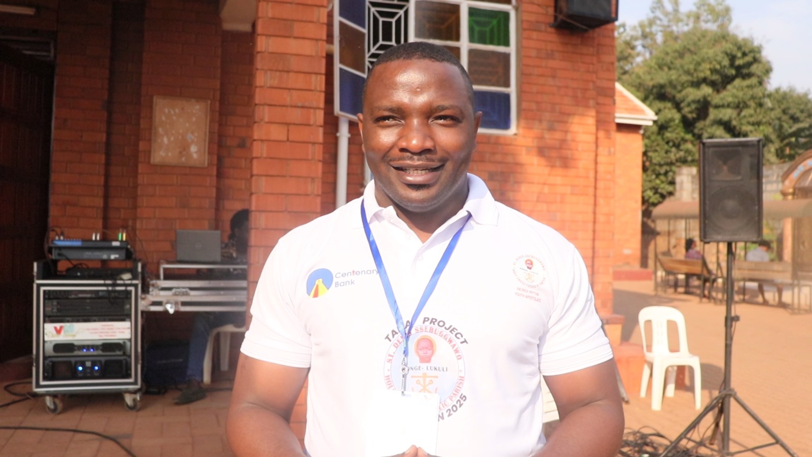 Faaza John Baptist Ssemaganda ng'ayogera ku pulojeti empya gye baatongozza