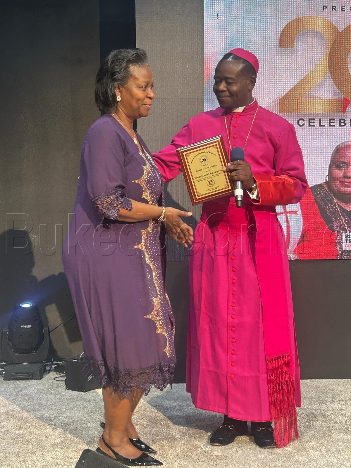 Rev. ng'agamba Certificate 