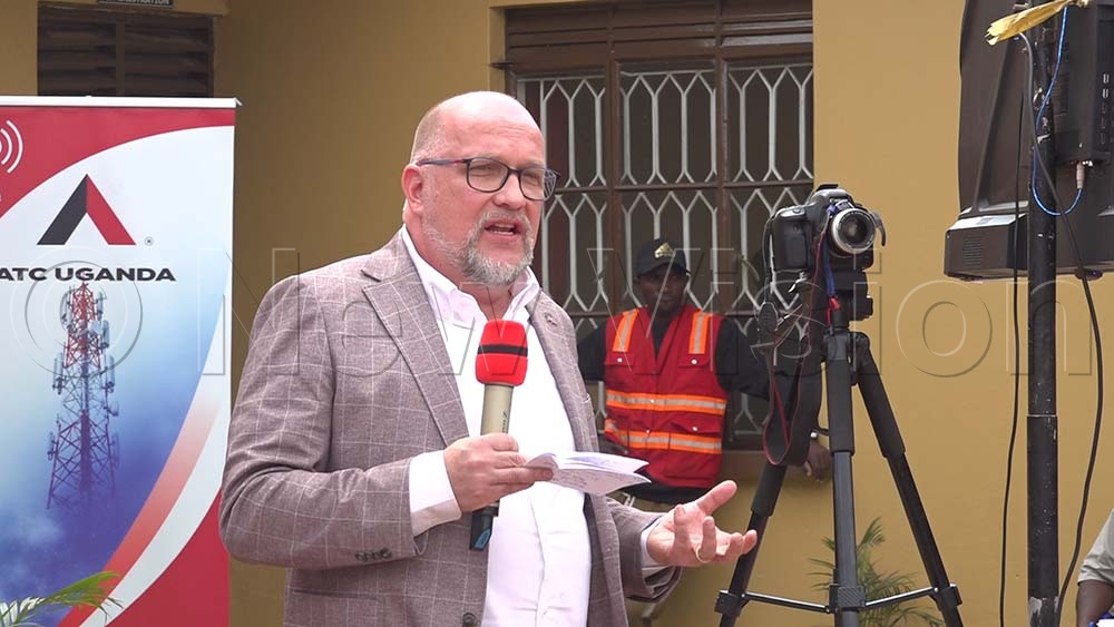 Mikael (Mika) Cleverley, the United States Charg&eacute; d&rsquo;Affaires and interim in Uganda. (Credit: Nelson Ahimbisibwe)