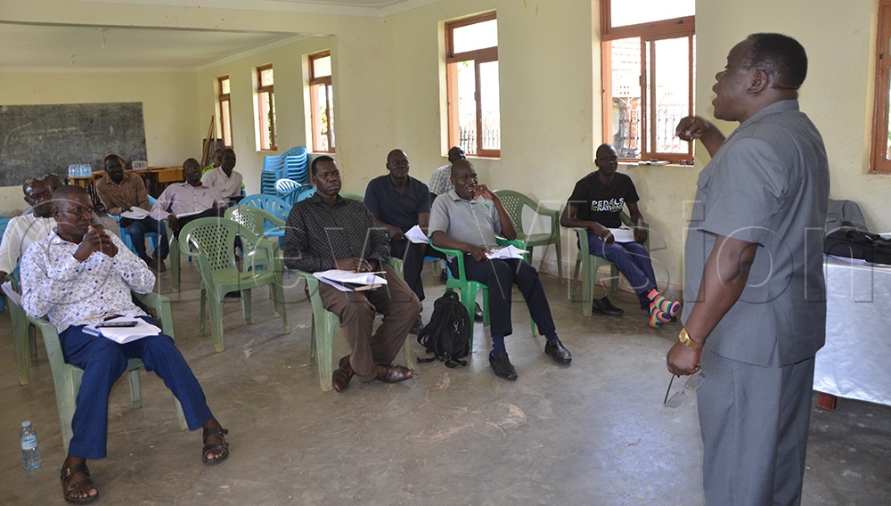Soroti Pastors and Church leaders being trained on Wednesday. (Credit: Delux Emmy Alomu)