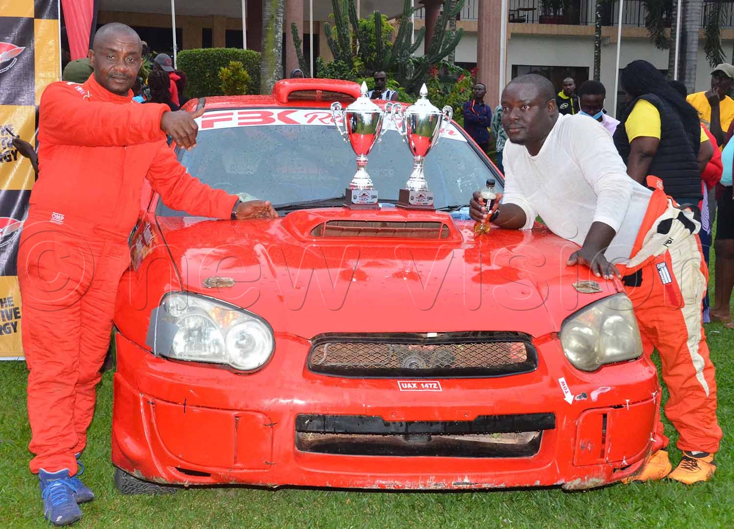 Fred Busulwa and Joseph Bongole finished second last year. Photo by Aloysius Byamukama
