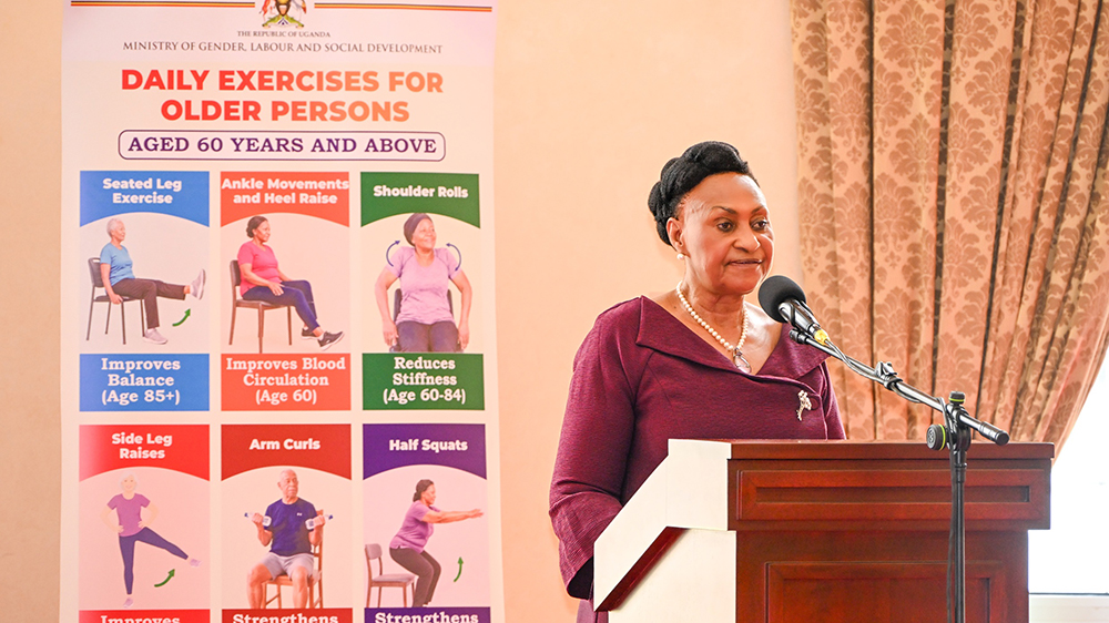 Older persons state minister Jacqueline Mbabazi. (Courtesy)