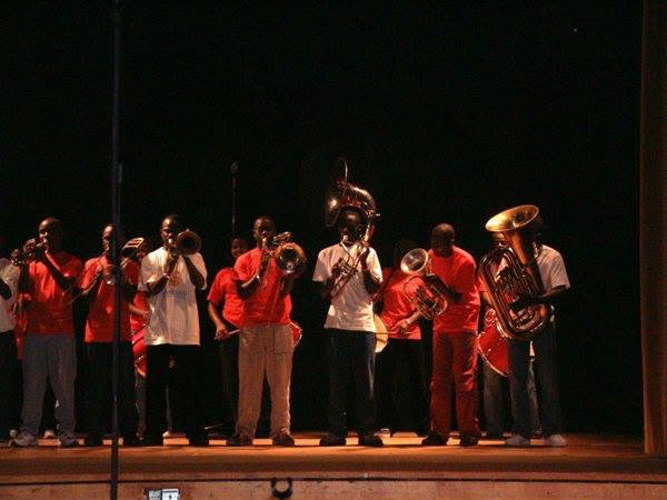 FDNC band performing in the UK