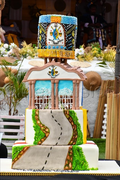 The 11th coronation anniversary cake