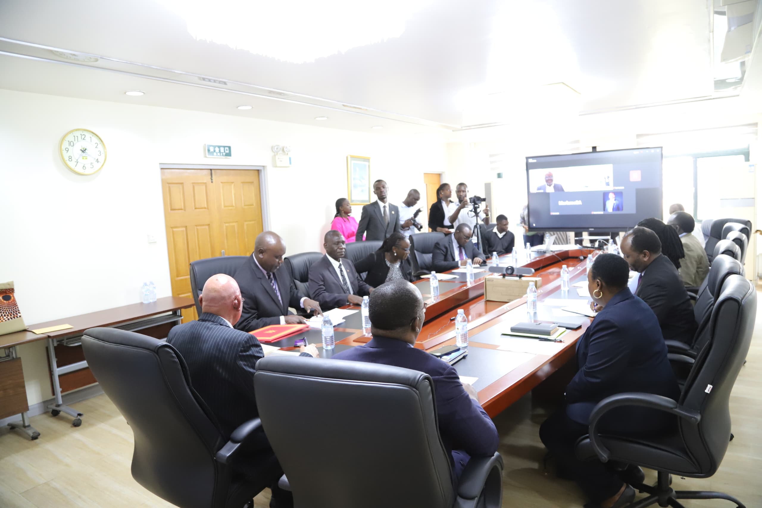 The government of Uganda and the African Water and Sanitation Association (AfWASA) have signed a historic host agreement for the African Water and Sanitation Academy (AWASA). (Courtesy photo)