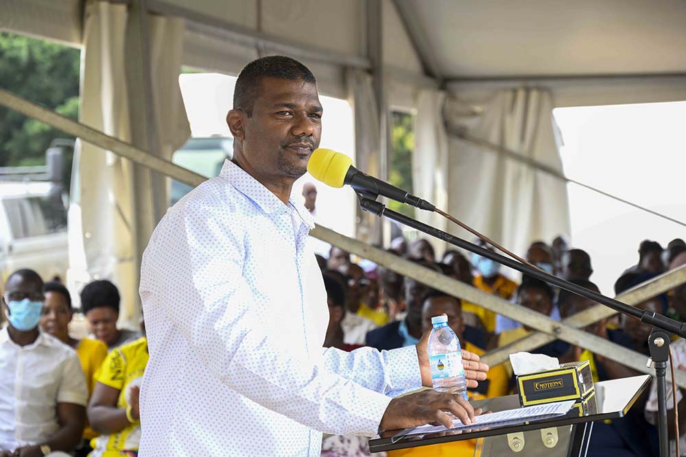 Salim Uhuru, Meeya wa Kampala Central Divijooni..(Photo by PPU)