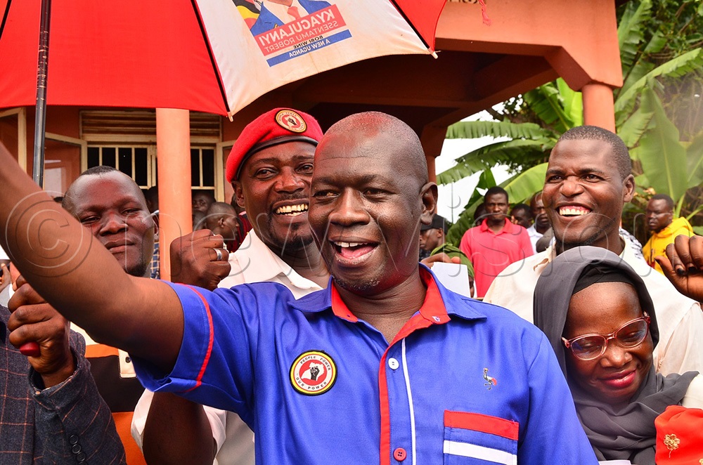 Ayub Wabika, the incumbent Jinja city northern division mayor who defected from FDC to NUP as its flag bearer. (Photo by Jackie Nambogga)