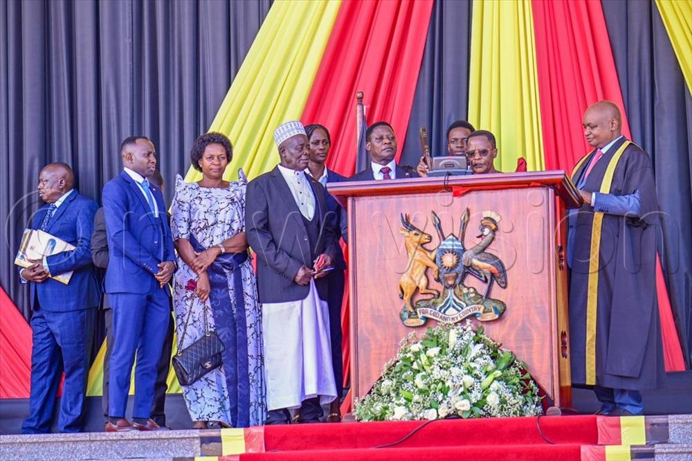 Betty Nambooze Bakireke has been sworn in as Member of Parliament for Mukono Municipality, Mukono District. 