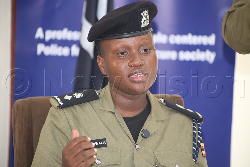Kampala Metropolitan Police Spokesperson Rachael Kawala. (File)