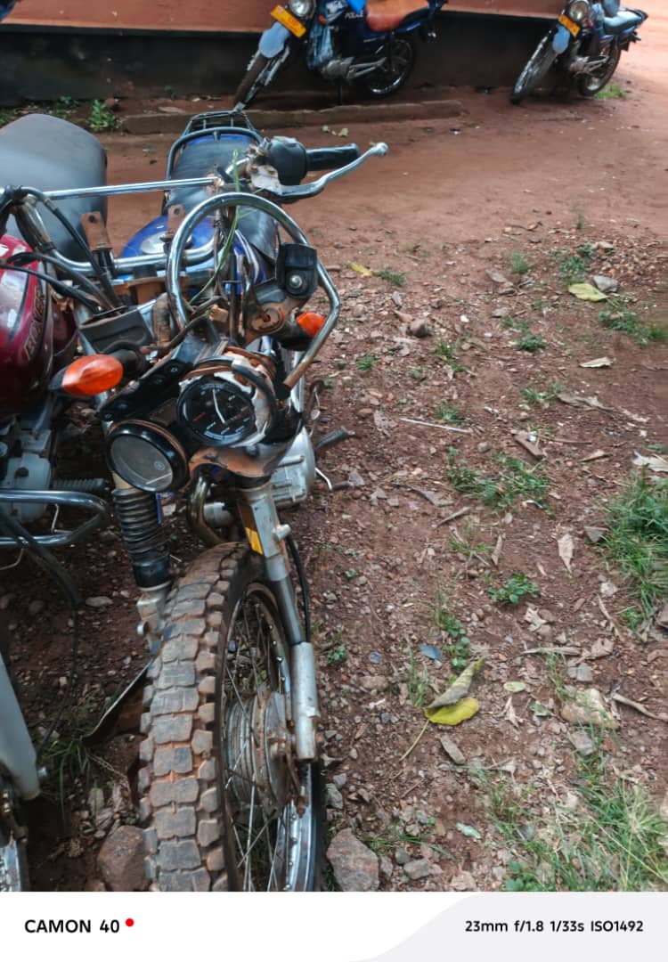 Bodaboda eyaweddewo!