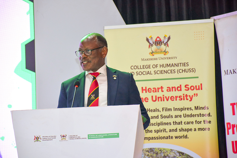 Makerere University Vice Chancellor, Prof. Barnabas Nawangwe,. (Courtesy)