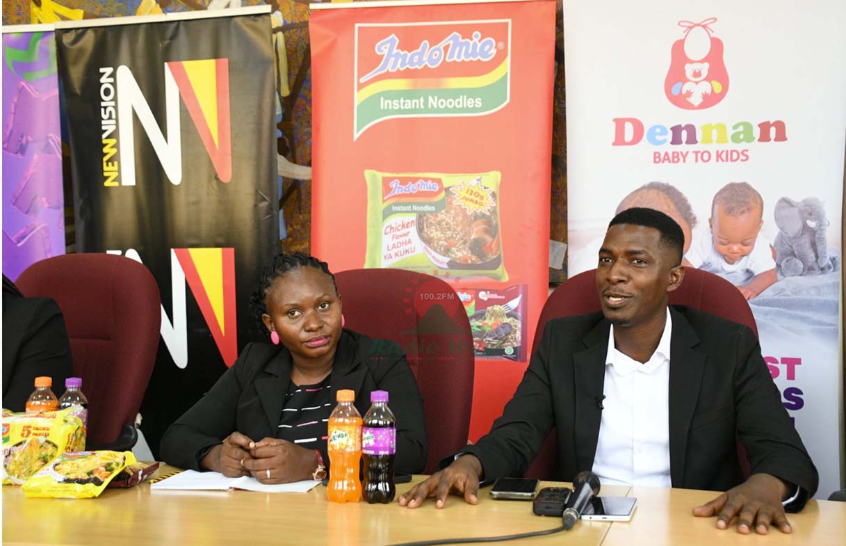 Vision Group yaatongozaho omworeko ogwa Toto Kids Festival...(Photo by Maria Wamala)