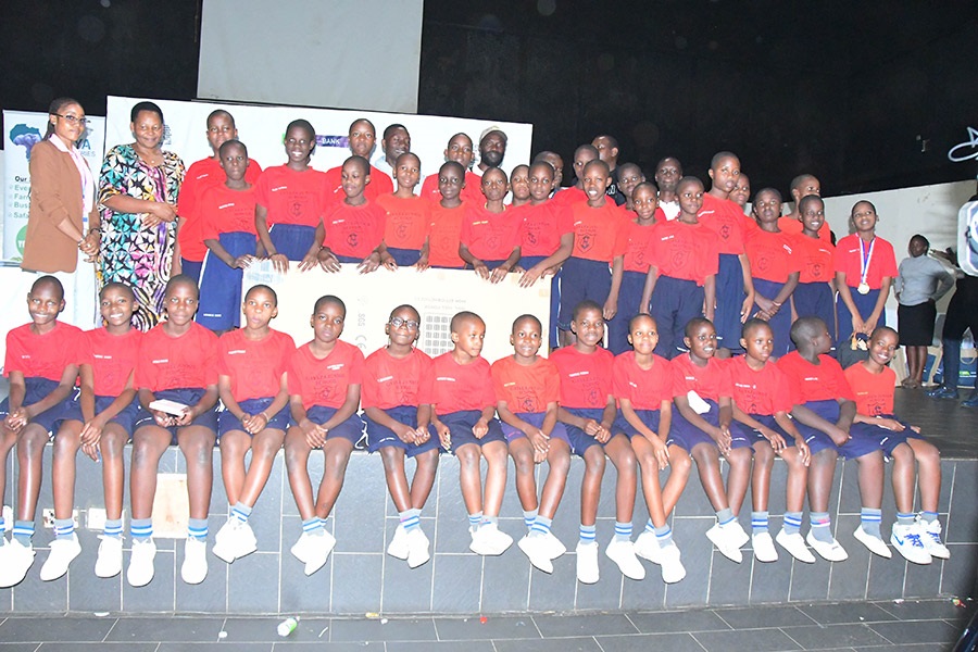 Gayaza Junior School pupils