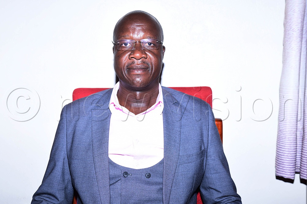 James Robert Otim, the LC5 of Ngora district after after being sworn in. (Photo by Godfrey Ojore)