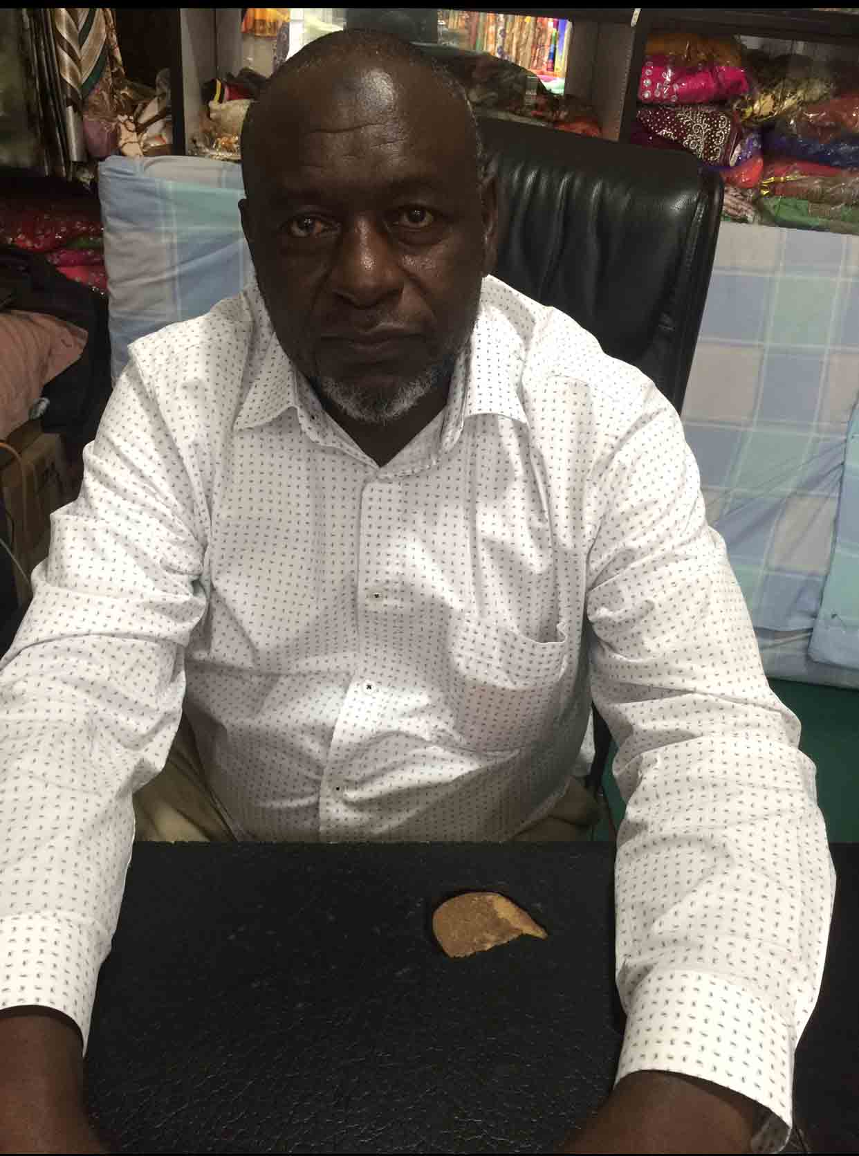 Hajju Magoba owa Magoba Shopping Mall si musanyufu