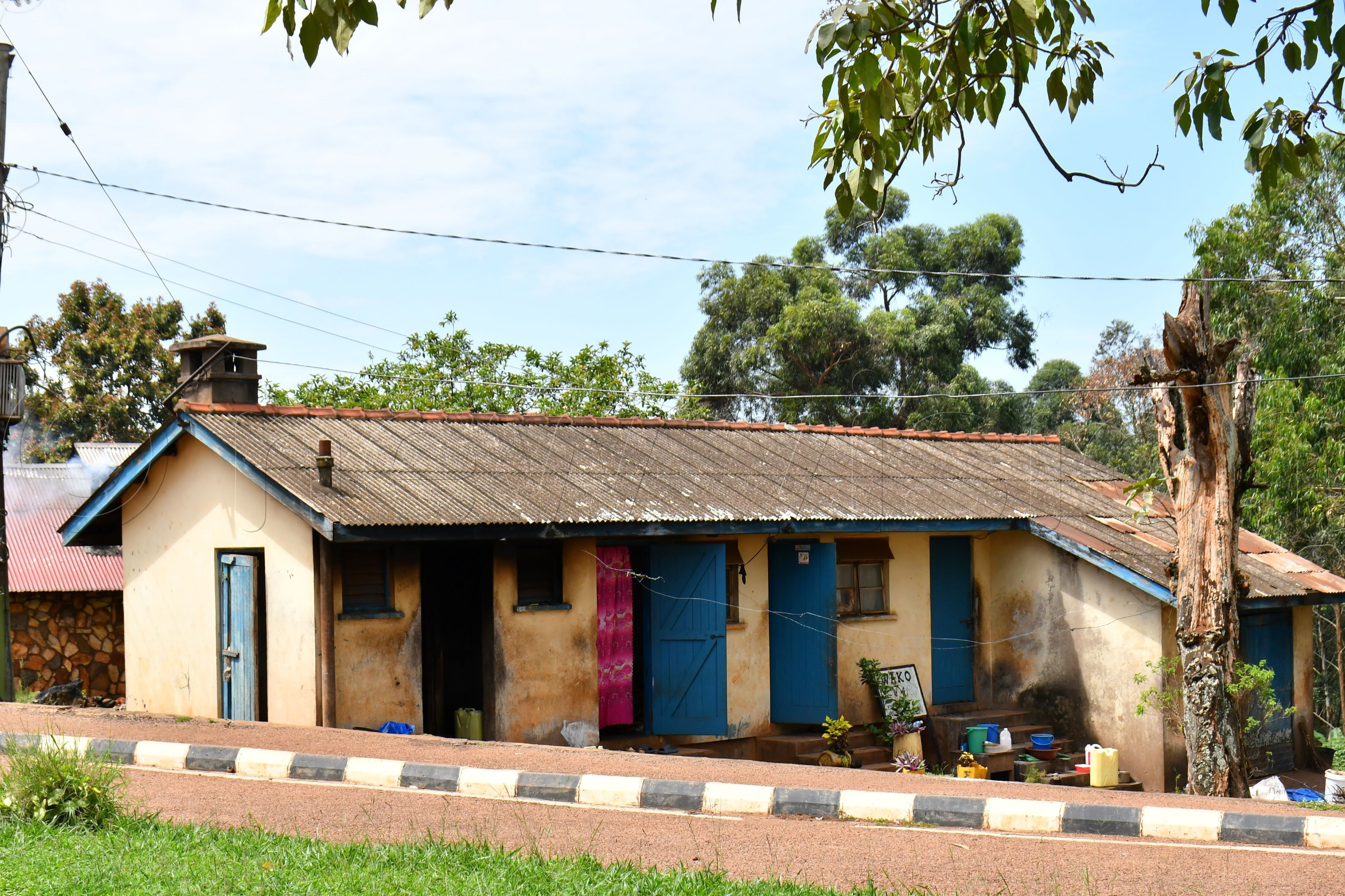 One of the teacher's quarters at Busoga College Mwiri which is going to be reroofed. (Photo by Donald Kiirya)