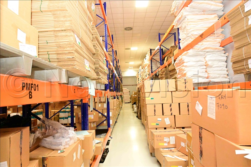 Some of the drugs are ready for the market, pending delivery from Dei Biopharma. The store also has raw materials used in the manufacture of various drugs.