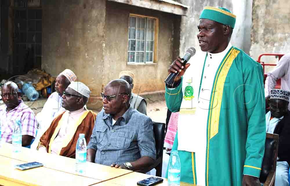 Teso district Kadhi, Sheikh Ramathan Ibrahim Ibwakit remarks during the competion on Tuesday August 18th, 2026. (Credit: Delux Emmy Alomu)