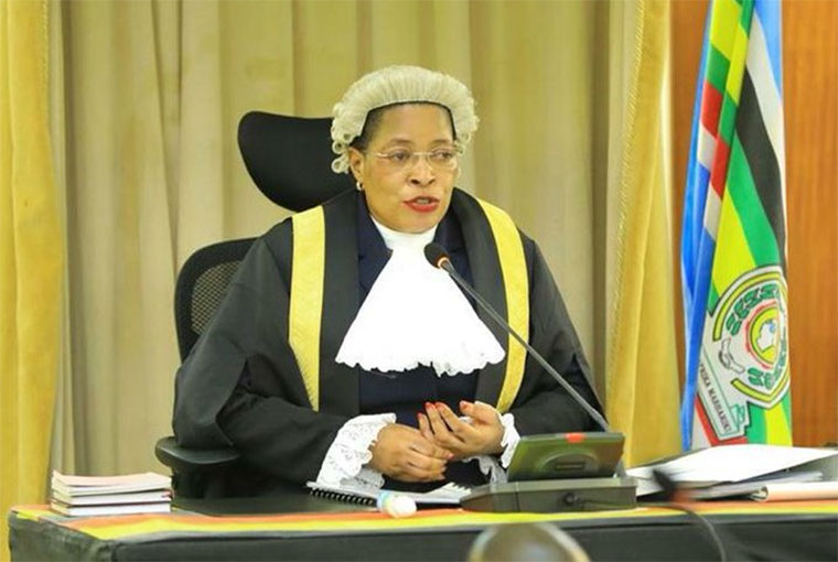 Speaker of Parliament Anita Annet Among.