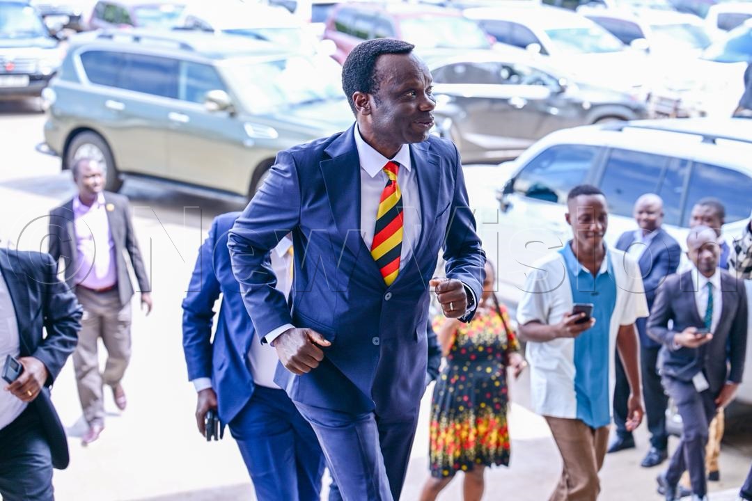 Minister of State for Foreign Affairs, International Affairs, Hon. Calvin Echodu.