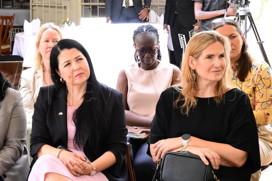 Head of the Austrian Embassy to Uganda, H.E. Katja Kerschbaumer (left), with the Ambassador of the Kingdom of the Netherlands to Uganda, H.E. Frederieke Quispel.