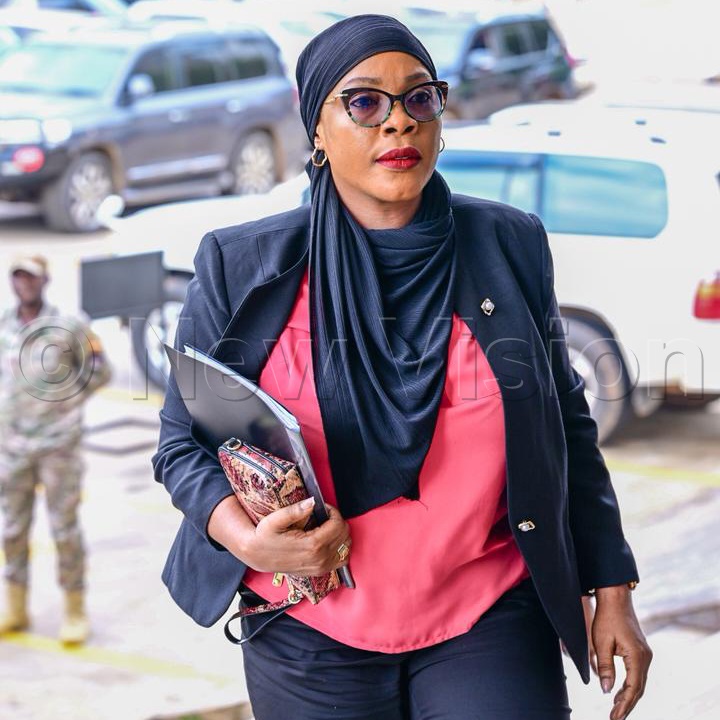 Minister of State for Finance, Planning and Economic Development, Privatization and Investment, Ms. Amina Mukalazi.