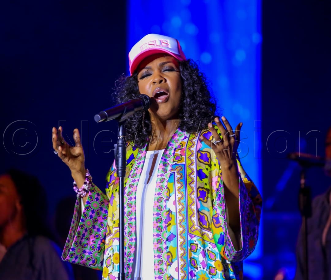 CeCe Winans sings during the show.