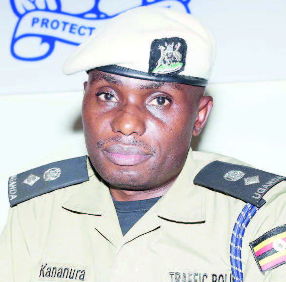 Michael Kananura, traffic Police spokesperson