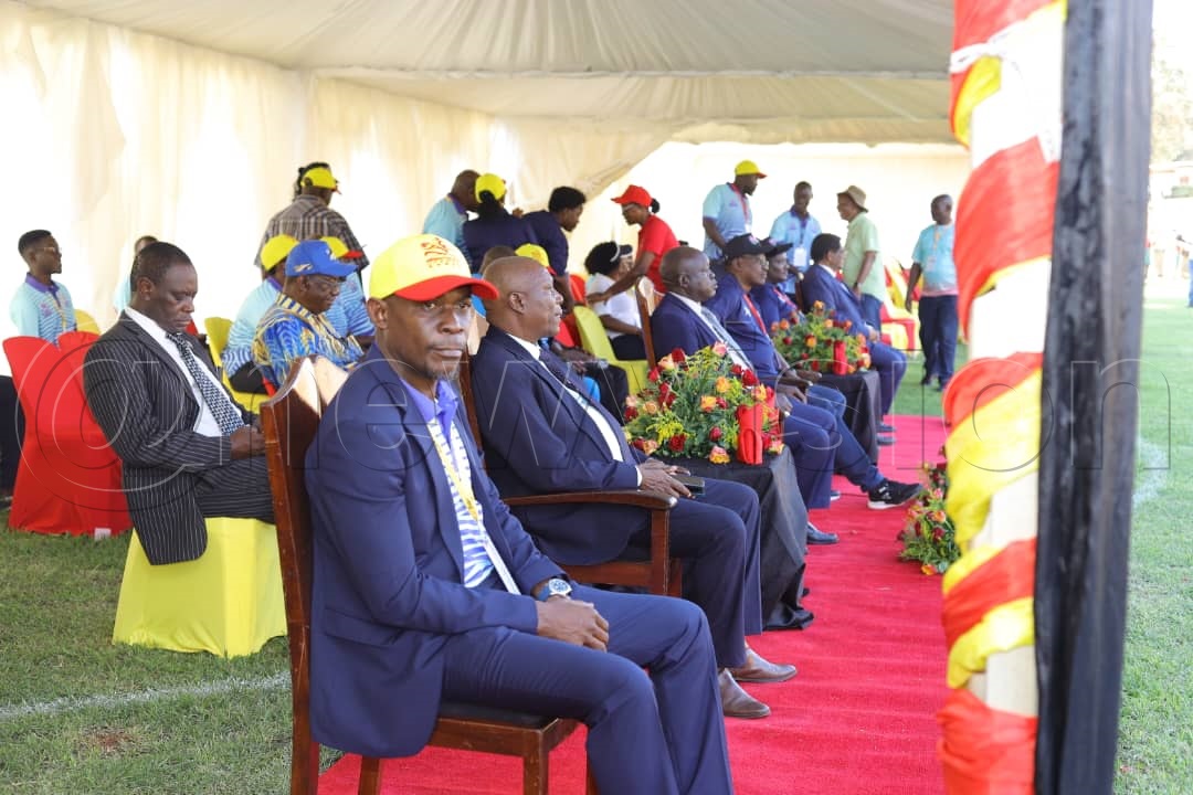Officials at the opening ceremony