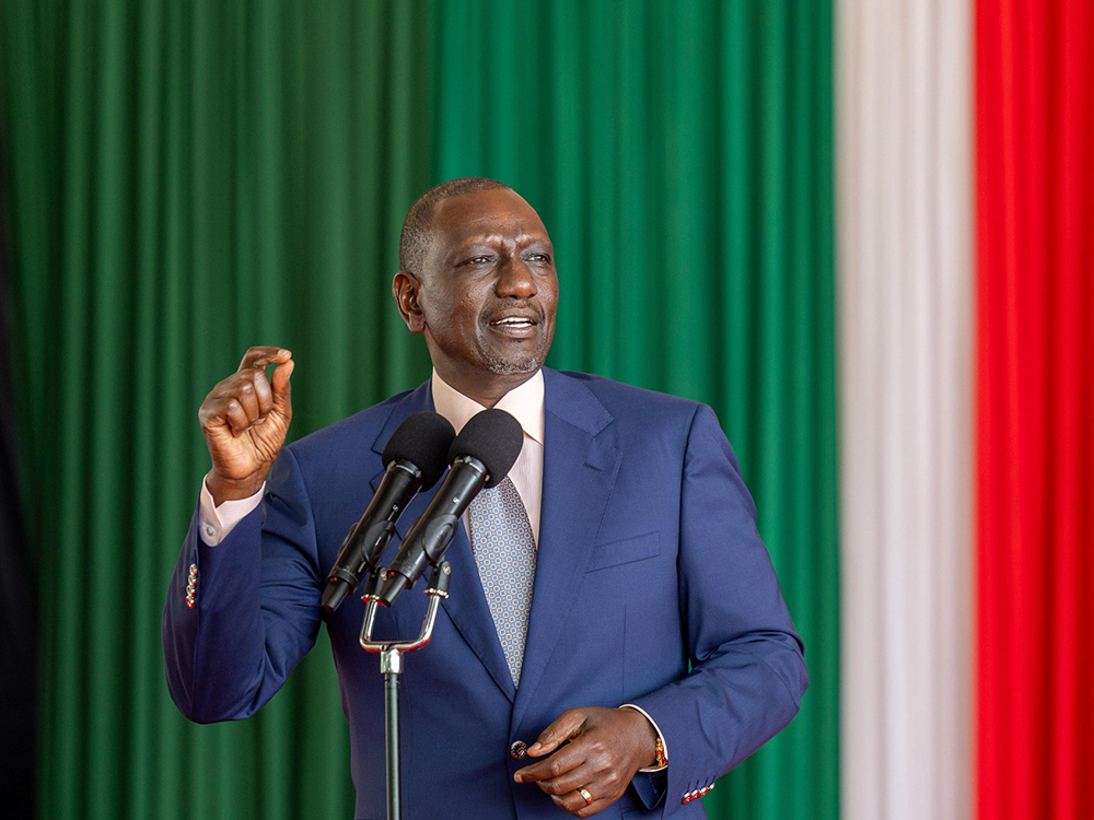 Kenyan President William Ruto. (AFP) 