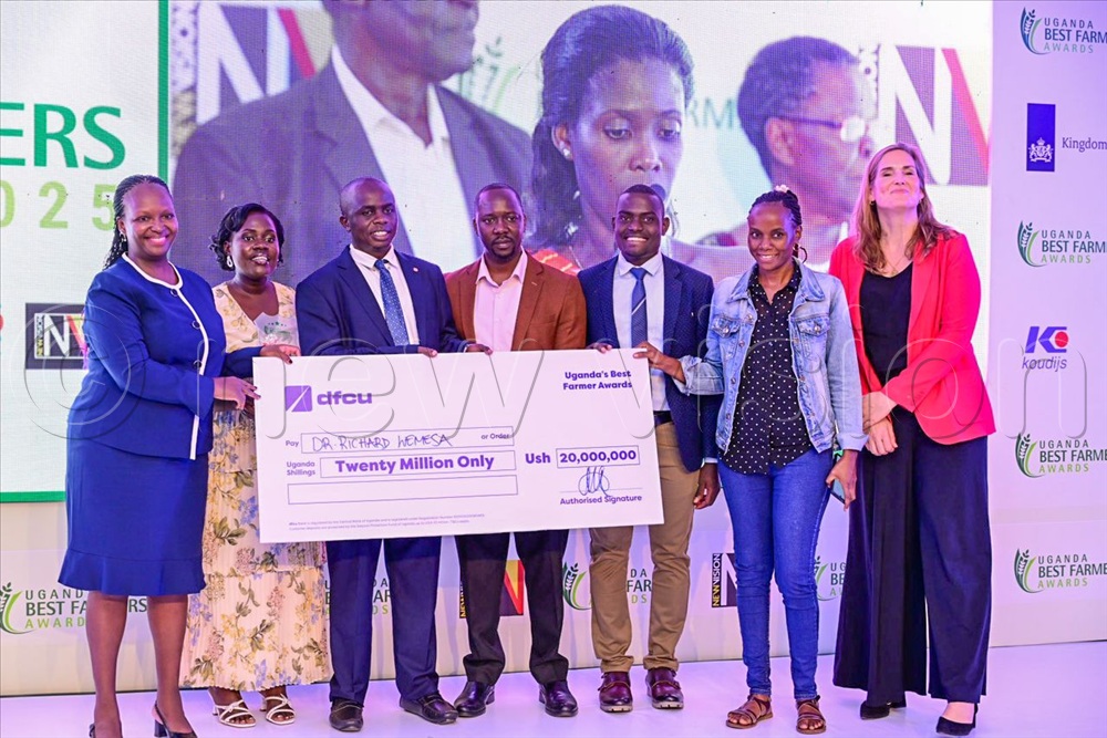 Dr Richard Wemesa took third place