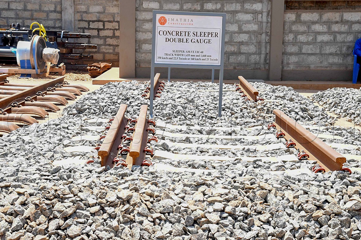 Museveni commissions railway concrete sleeper factory New Vision Official