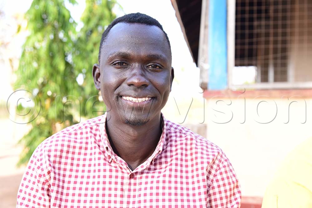 NRM'S Shaban Abas who won city youth councilor seat (male). (Credit: Godfrey Ojore)