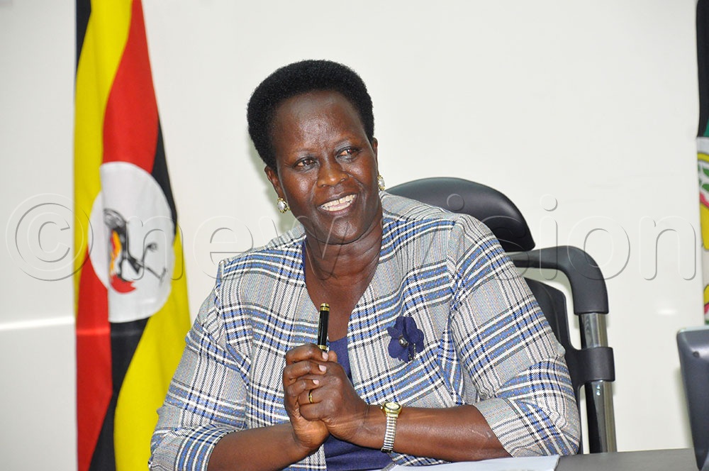 Alum commended the outgoing minister for her dedicated service, adding: "Your tenure has contributed to strengthening accountability and improving government oversight of public programmes. I wish you success in your future assignments." (Credit: Nancy Nanyonga)