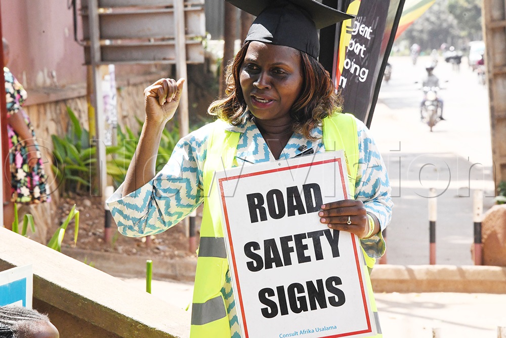 Mable Tomusange, Managing Consultant, Consult Afrika Usalama, an advocate of road safety. (Credit: Mpalanyi Ssentongo)